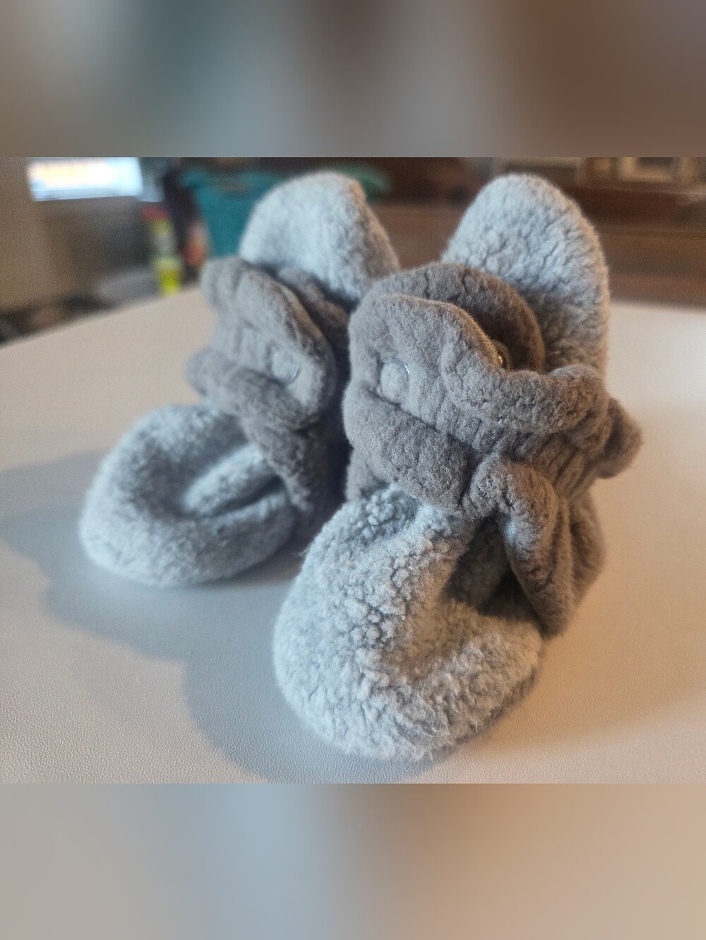 Zutano Cozie Fleece Color Block Gripper Baby Bootie (3month)